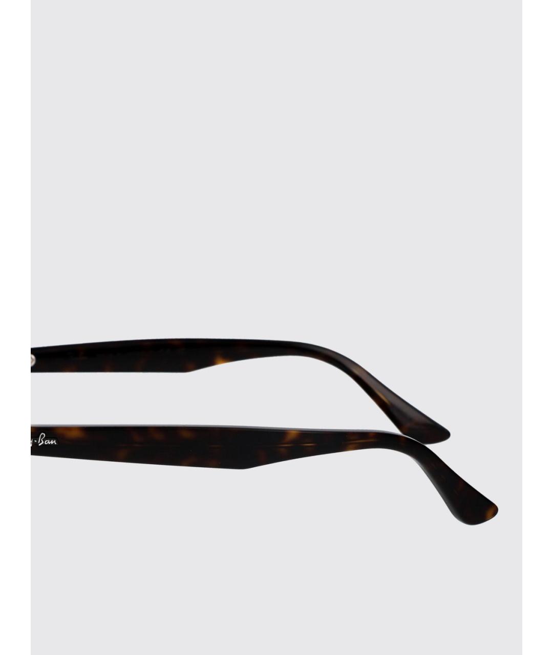 RAY BAN Коричневые солнцезащитные очки, фото 4