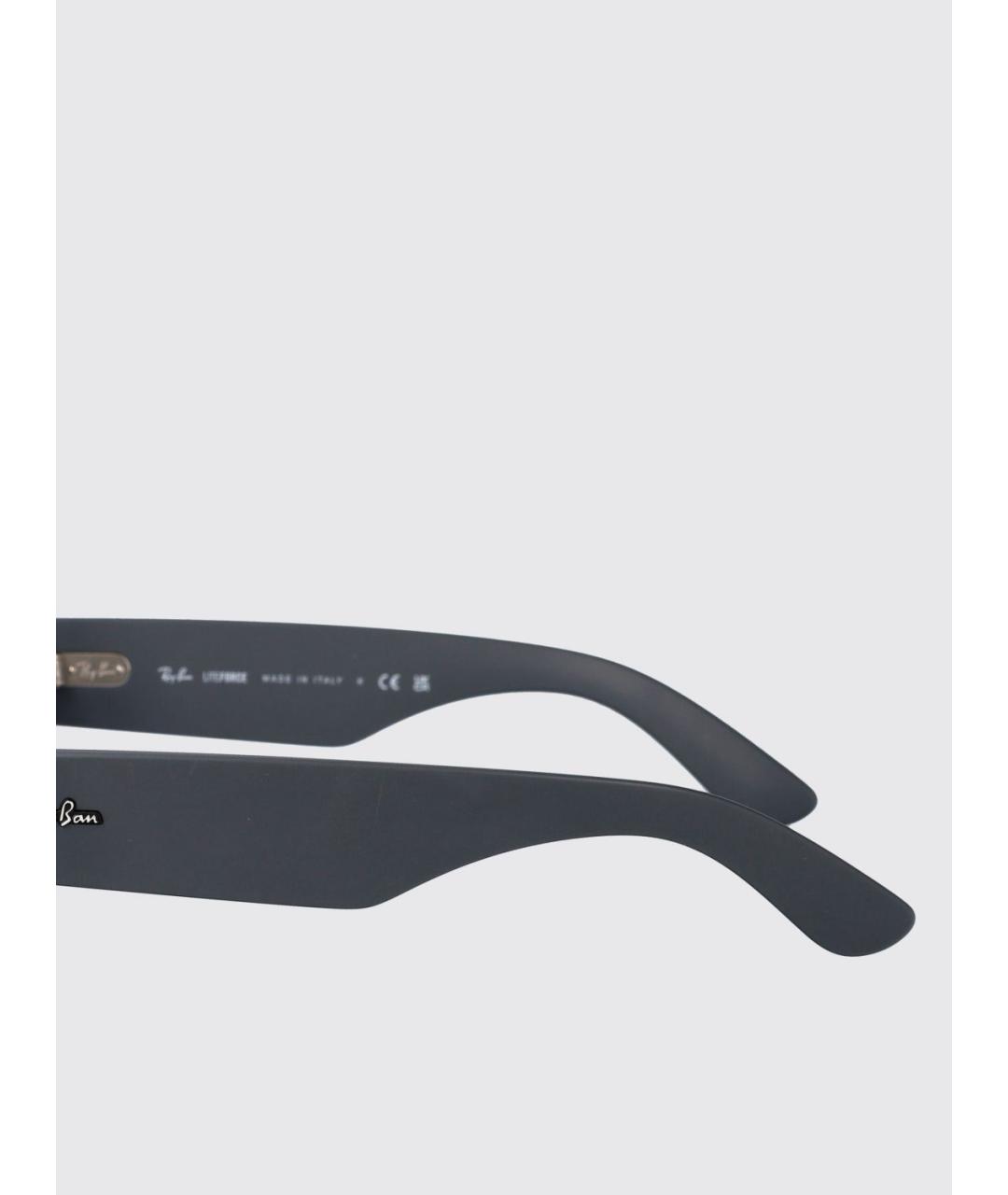 RAY BAN Серые солнцезащитные очки, фото 4
