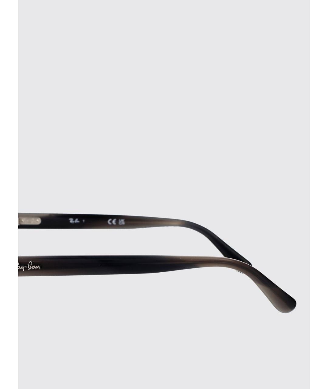 RAY BAN Коричневые солнцезащитные очки, фото 4