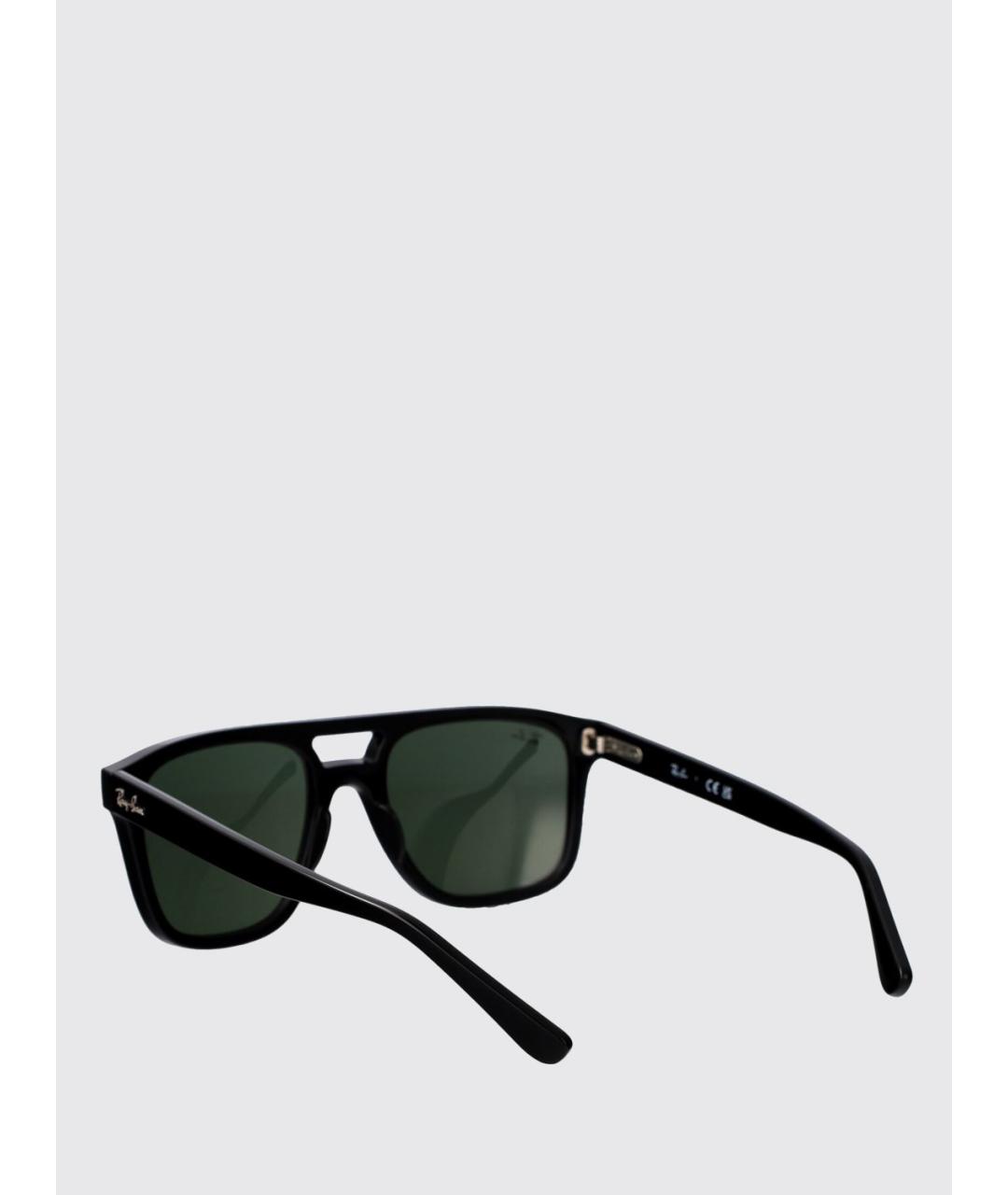 RAY BAN Черные солнцезащитные очки, фото 3