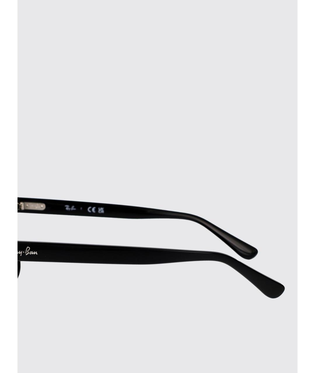 RAY BAN Черные солнцезащитные очки, фото 4