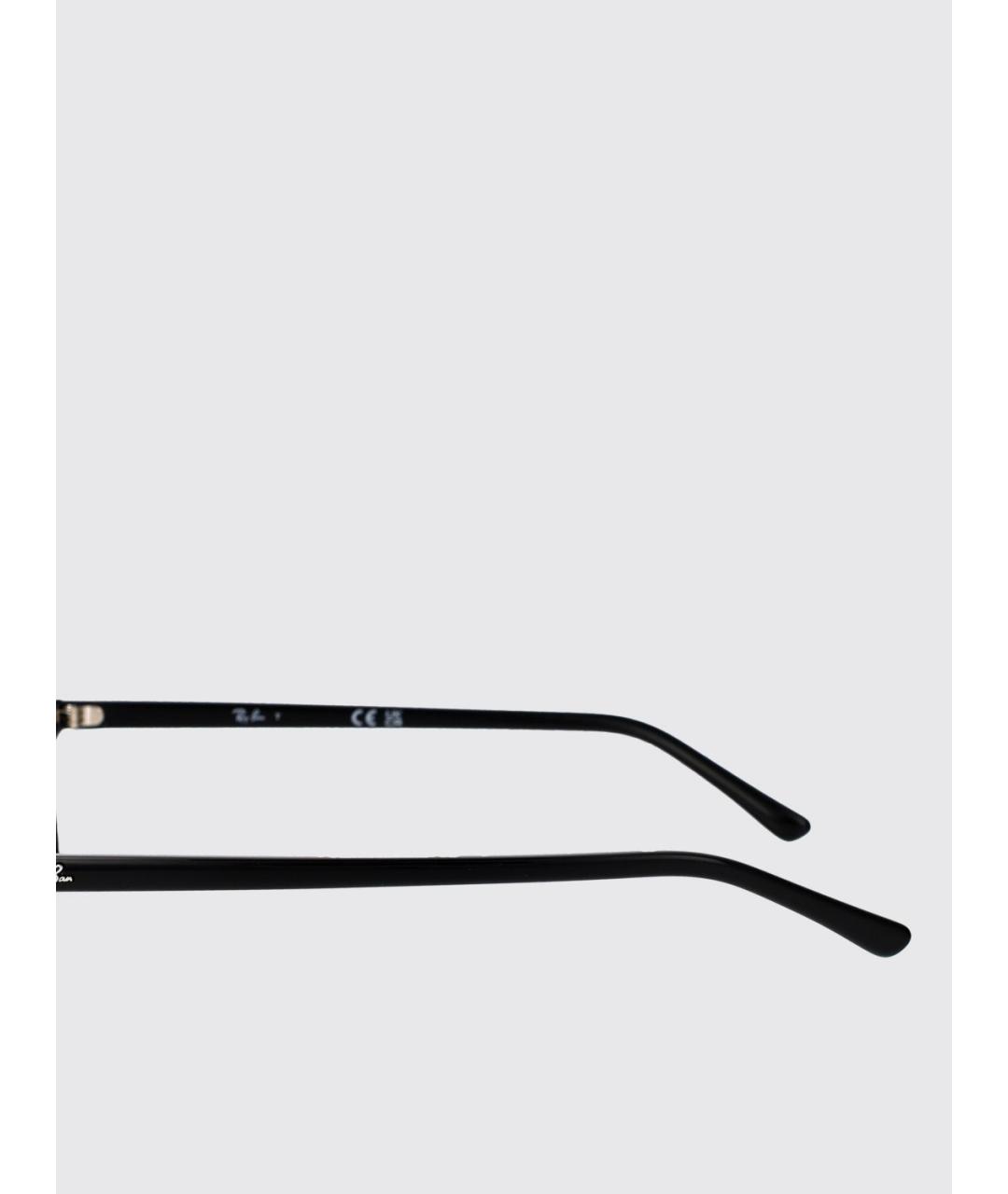 RAY BAN Черные солнцезащитные очки, фото 4