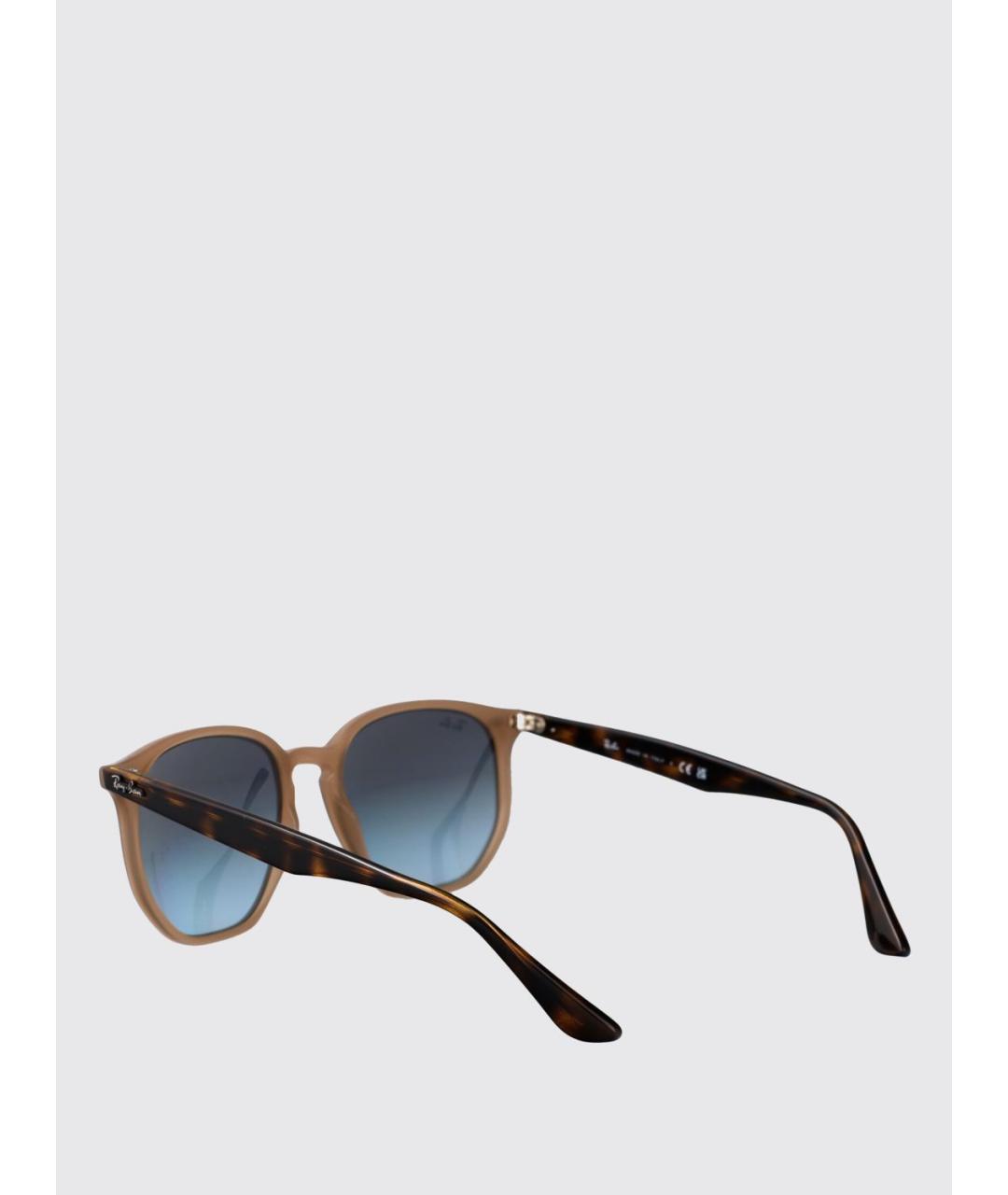 RAY BAN Коричневые солнцезащитные очки, фото 3