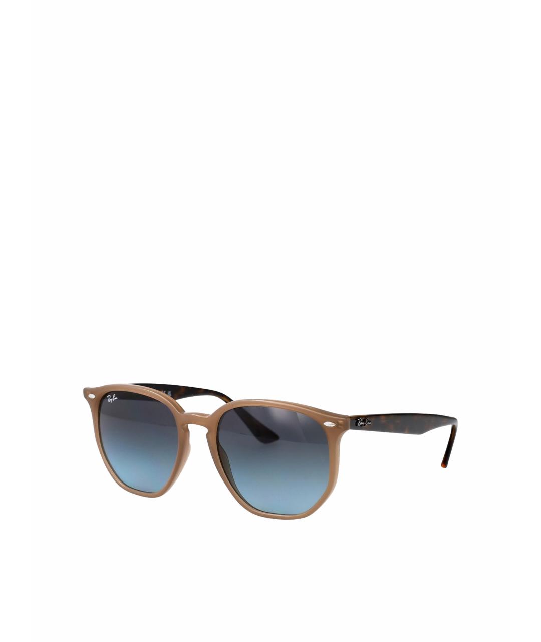 RAY BAN Коричневые солнцезащитные очки, фото 1