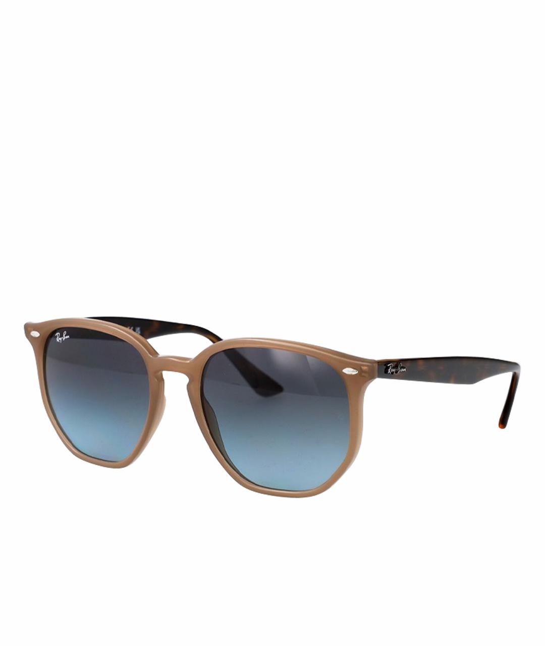 RAY BAN Коричневые солнцезащитные очки, фото 5