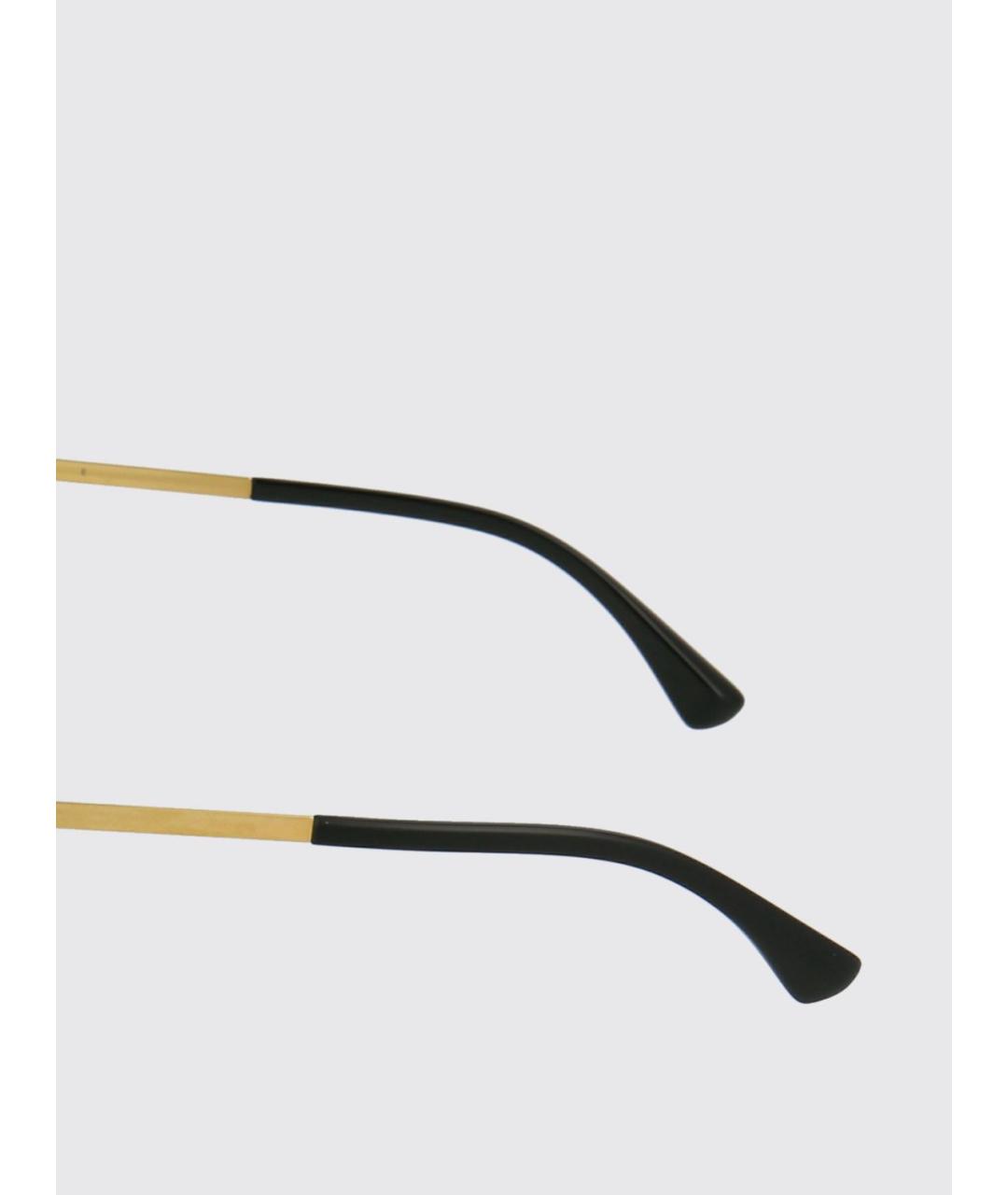 MYKITA Золотые металлические солнцезащитные очки, фото 4