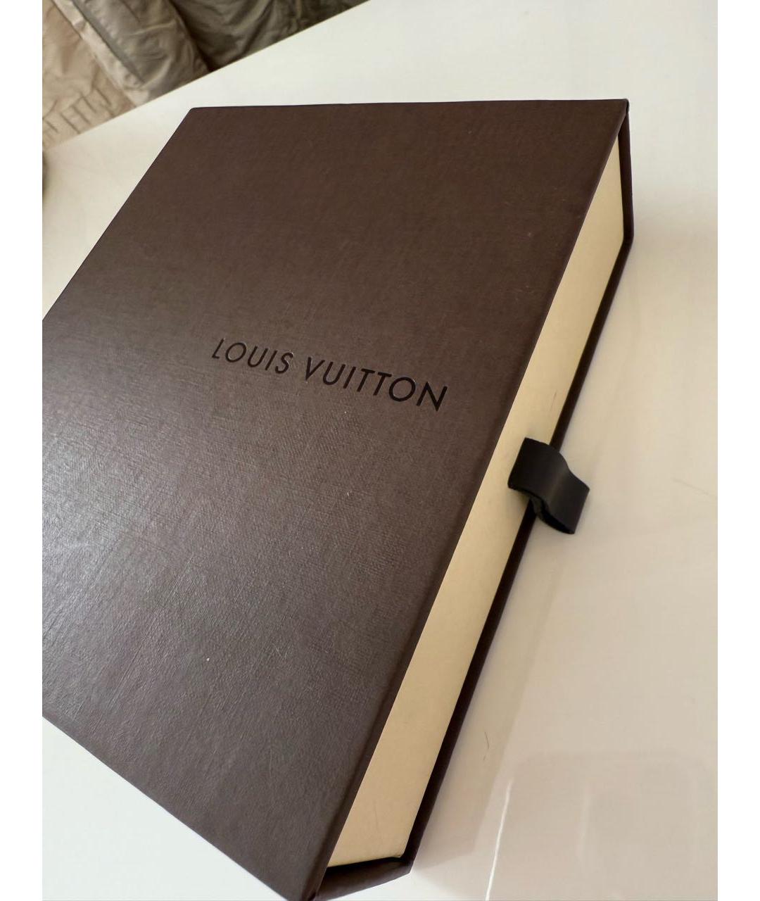 LOUIS VUITTON Бежевое металлическое колье, фото 5