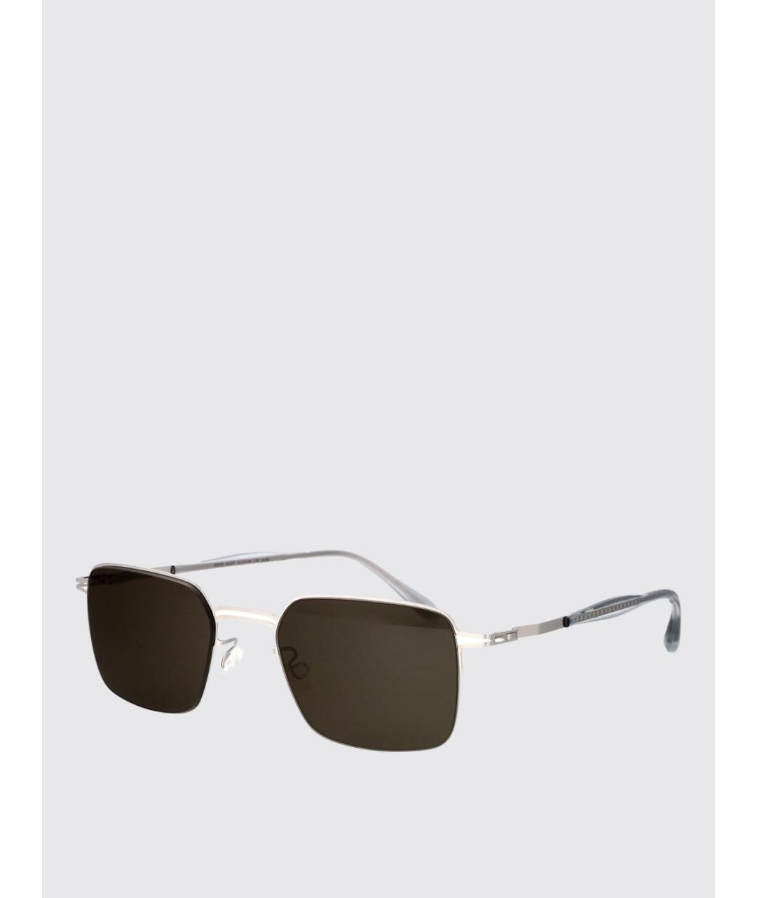 MYKITA Серебряные металлические солнцезащитные очки, фото 5