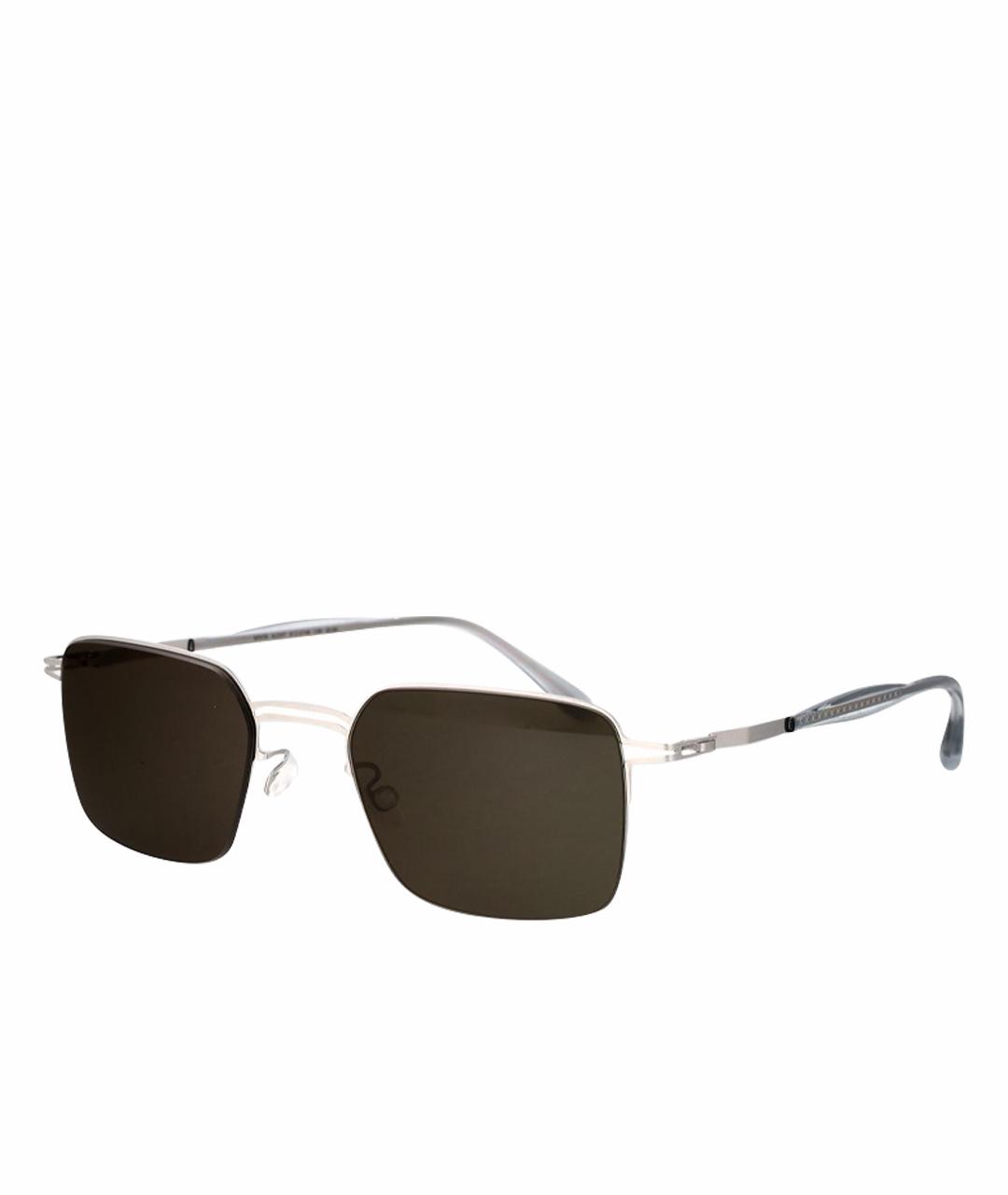 MYKITA Серебряные металлические солнцезащитные очки, фото 1