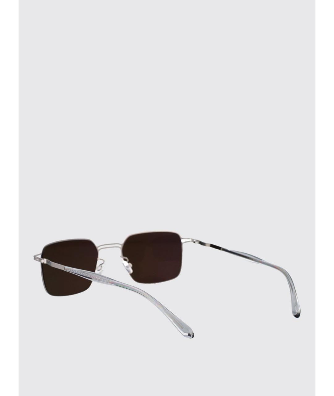 MYKITA Серебряные металлические солнцезащитные очки, фото 3