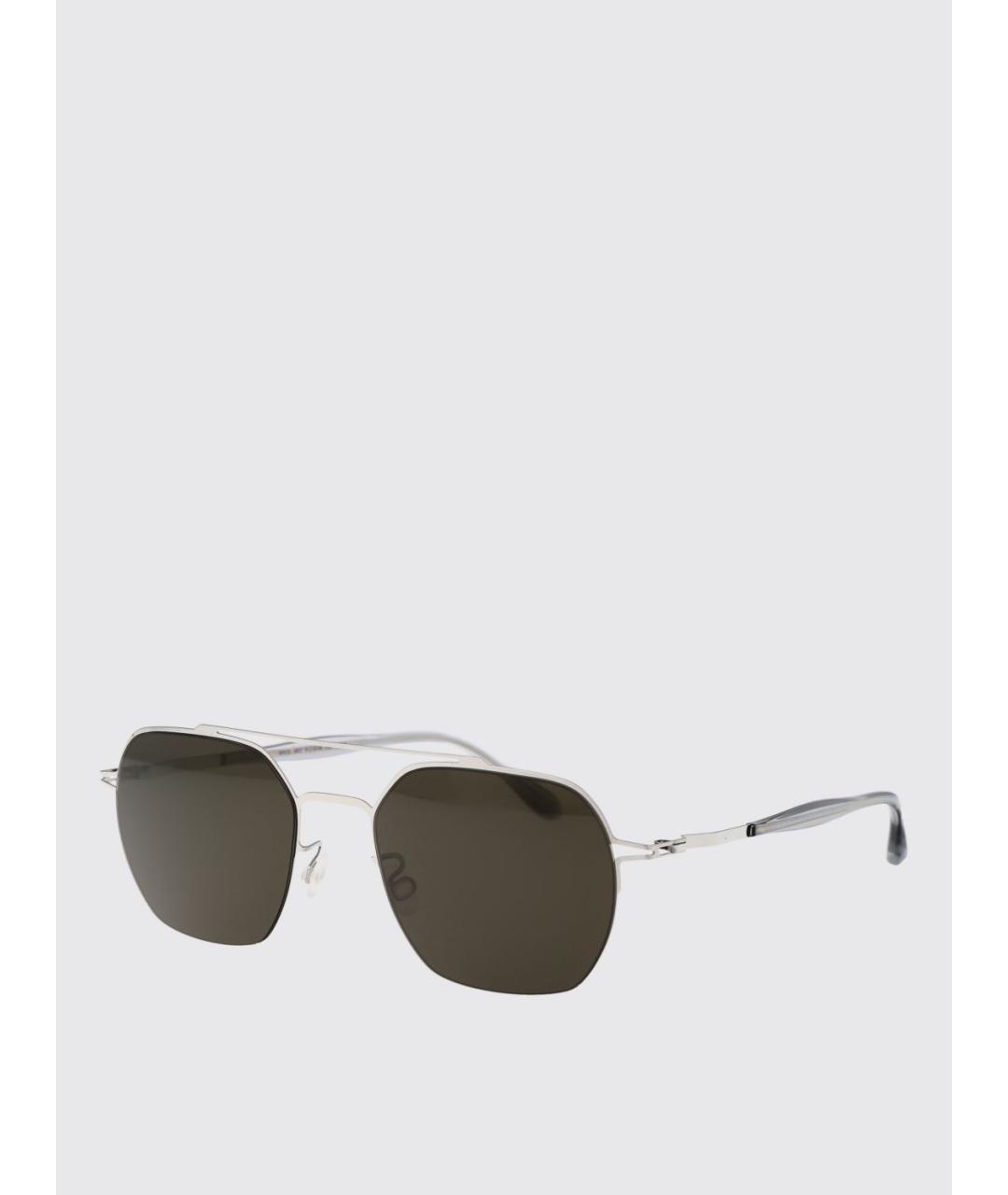MYKITA Серебряные металлические солнцезащитные очки, фото 5