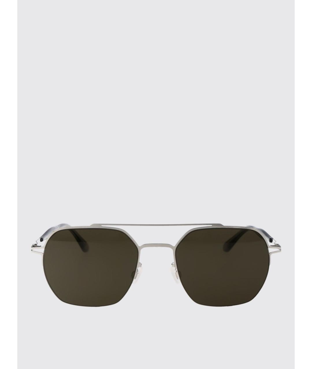 MYKITA Серебряные металлические солнцезащитные очки, фото 2