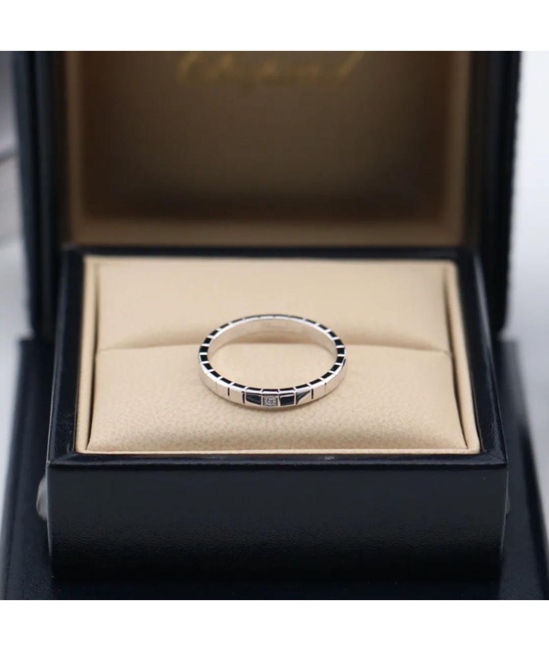 CHOPARD Серое кольцо из белого золота, фото 3