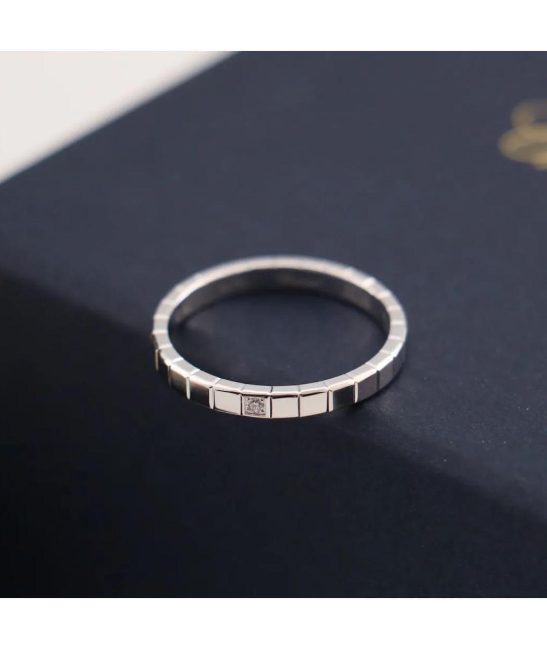 CHOPARD Серое кольцо из белого золота, фото 4