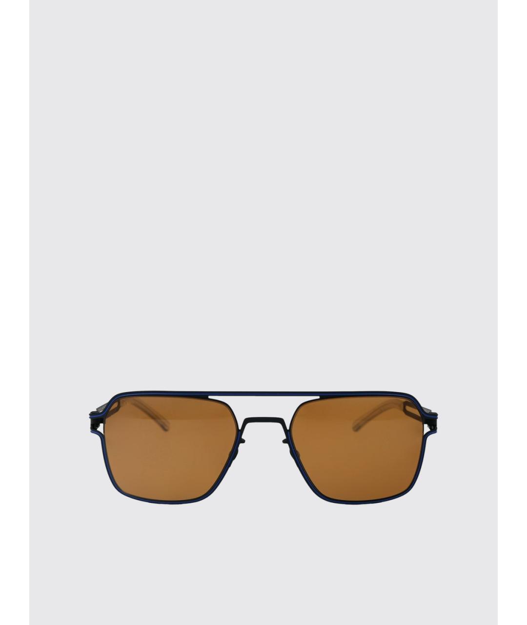 MYKITA Синие металлические солнцезащитные очки, фото 2
