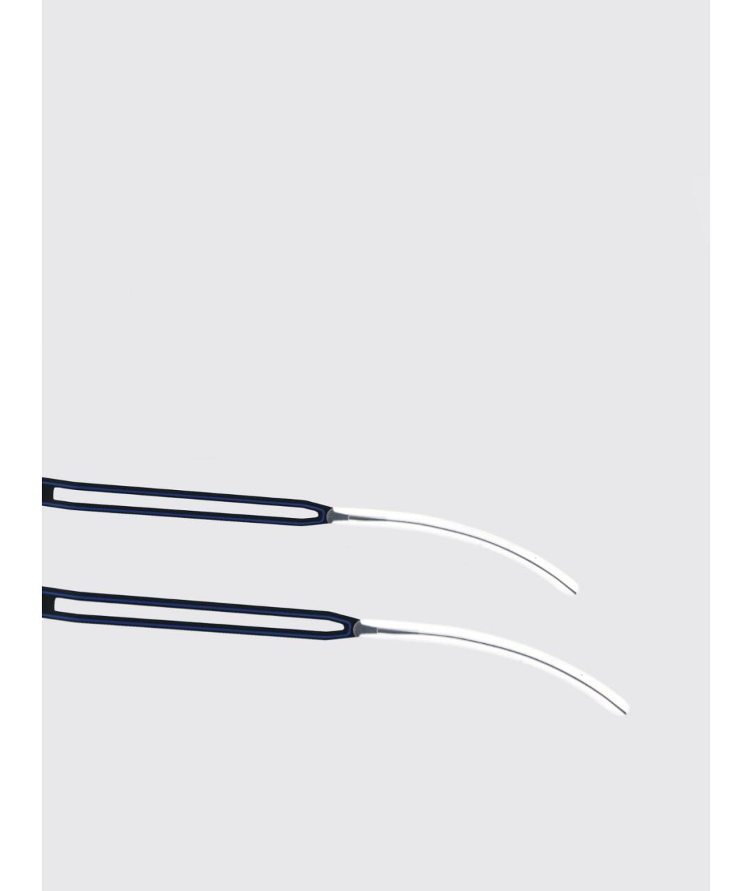 MYKITA Синие металлические солнцезащитные очки, фото 4