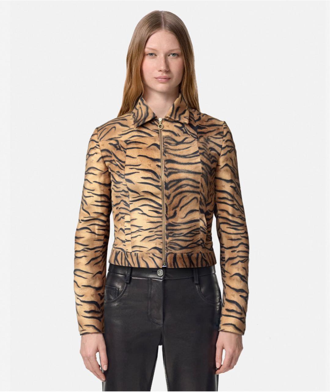 VERSACE JEANS COUTURE Велюровая куртка, фото 4