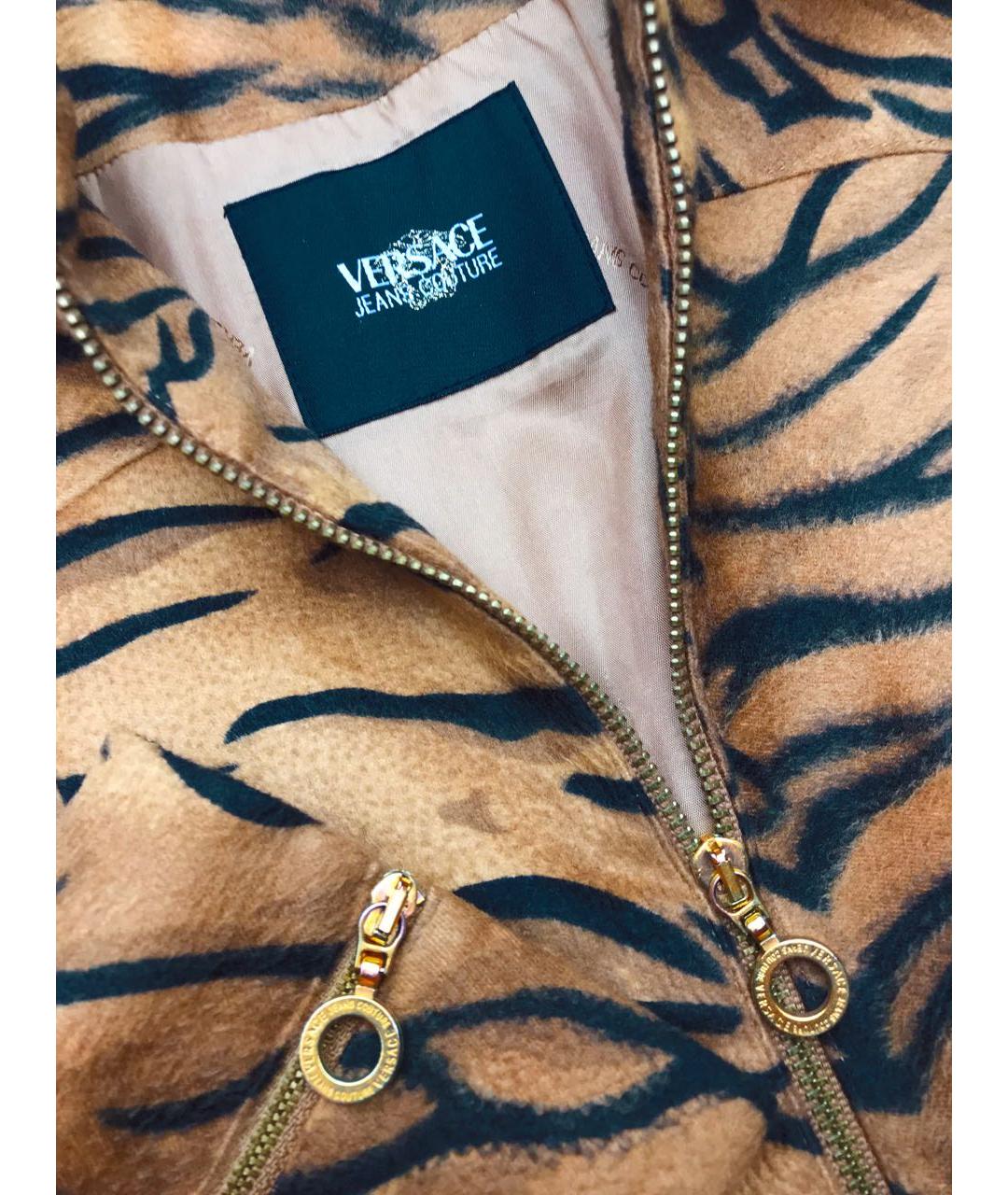 VERSACE JEANS COUTURE Велюровая куртка, фото 2