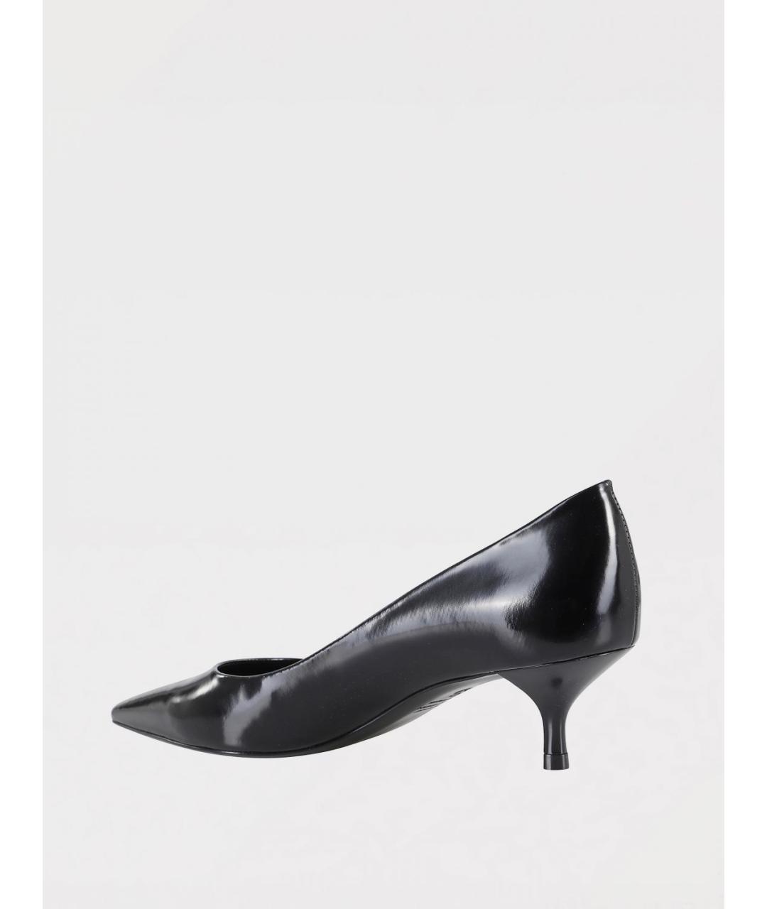 STUART WEITZMAN Черные кожаные туфли, фото 3