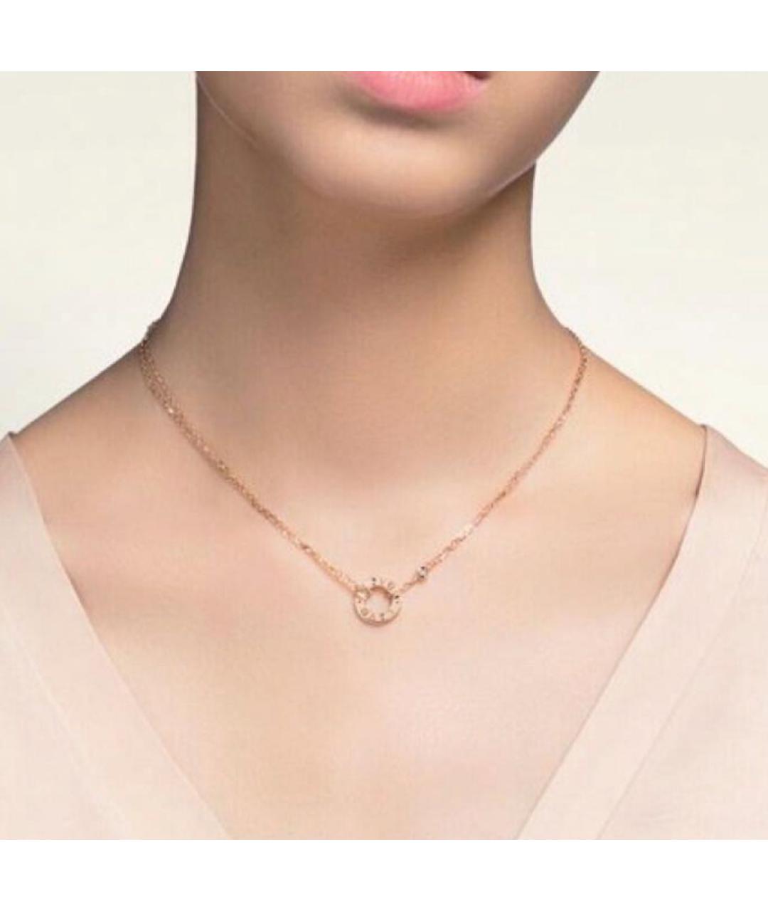 CARTIER Золотая подвеска из розового золота, фото 2