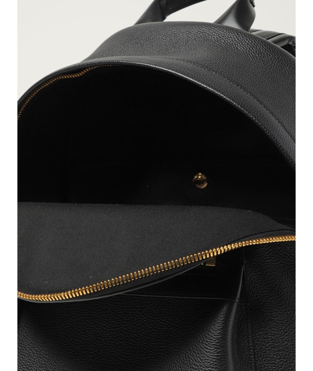 TOM FORD Черный кожаный рюкзак, фото 5