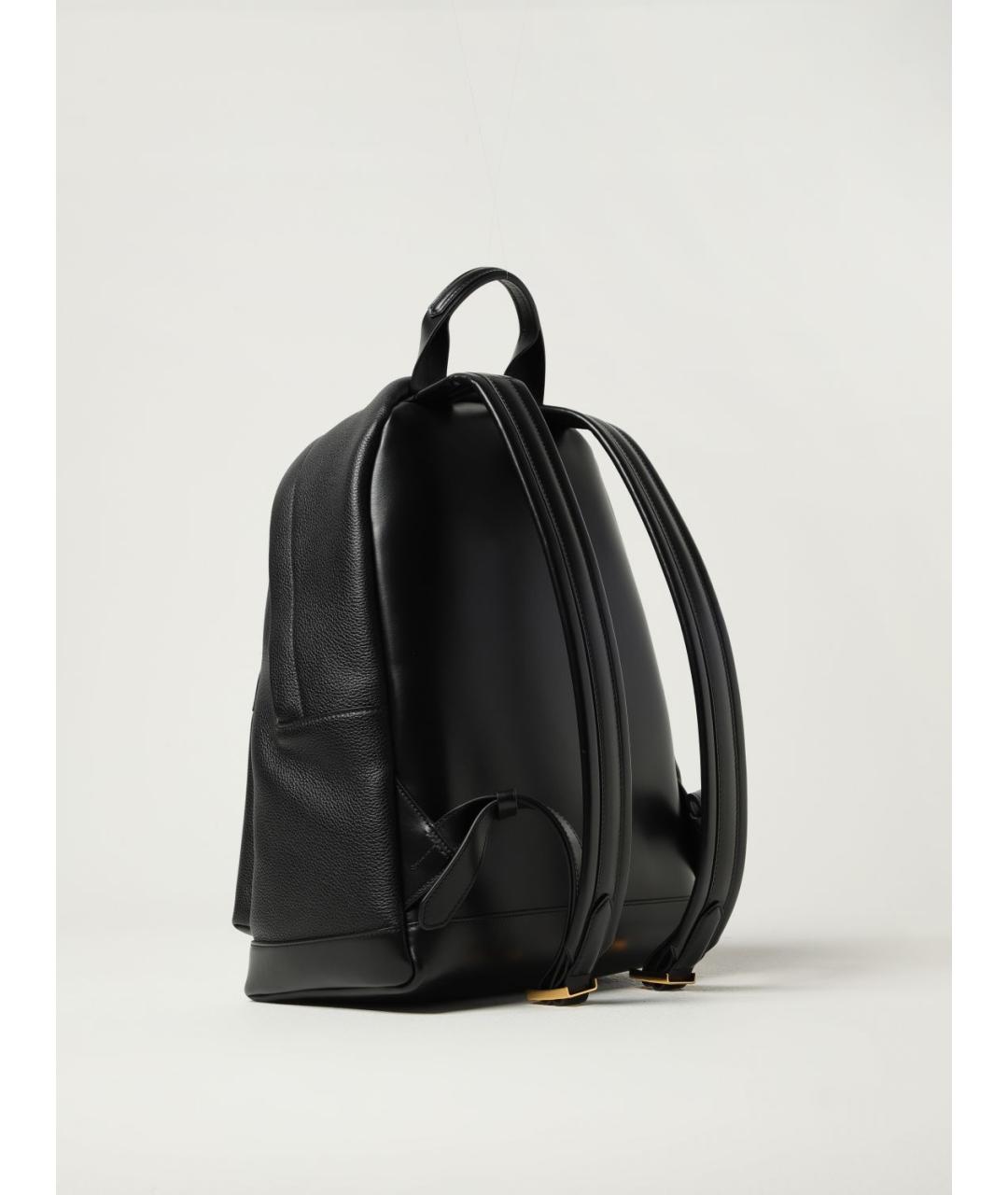 TOM FORD Черный кожаный рюкзак, фото 3