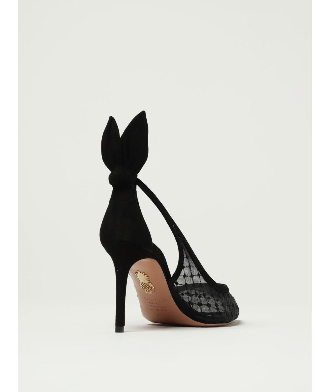 AQUAZZURA Черные туфли, фото 3