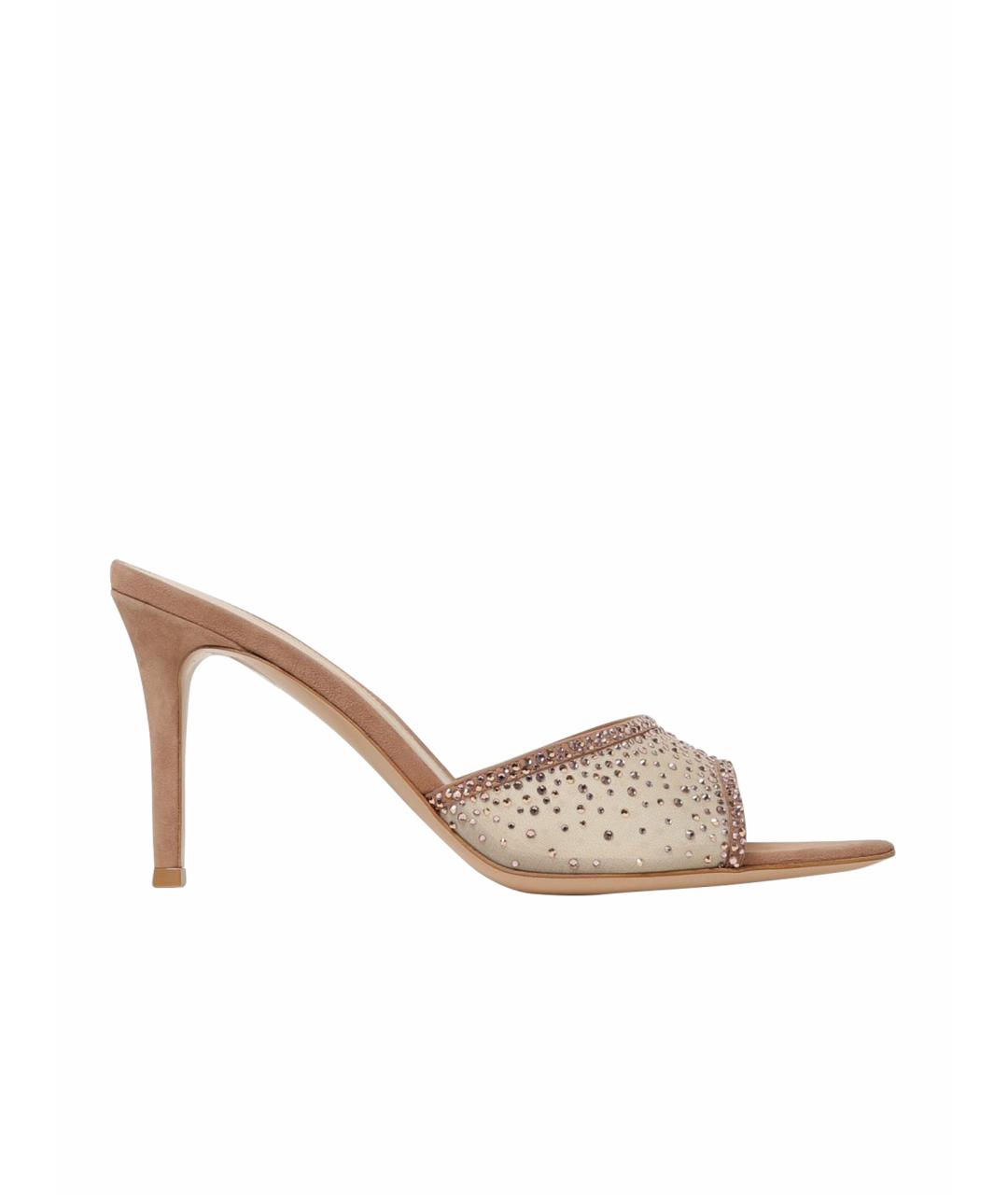 GIANVITO ROSSI Розовые мюли, фото 1
