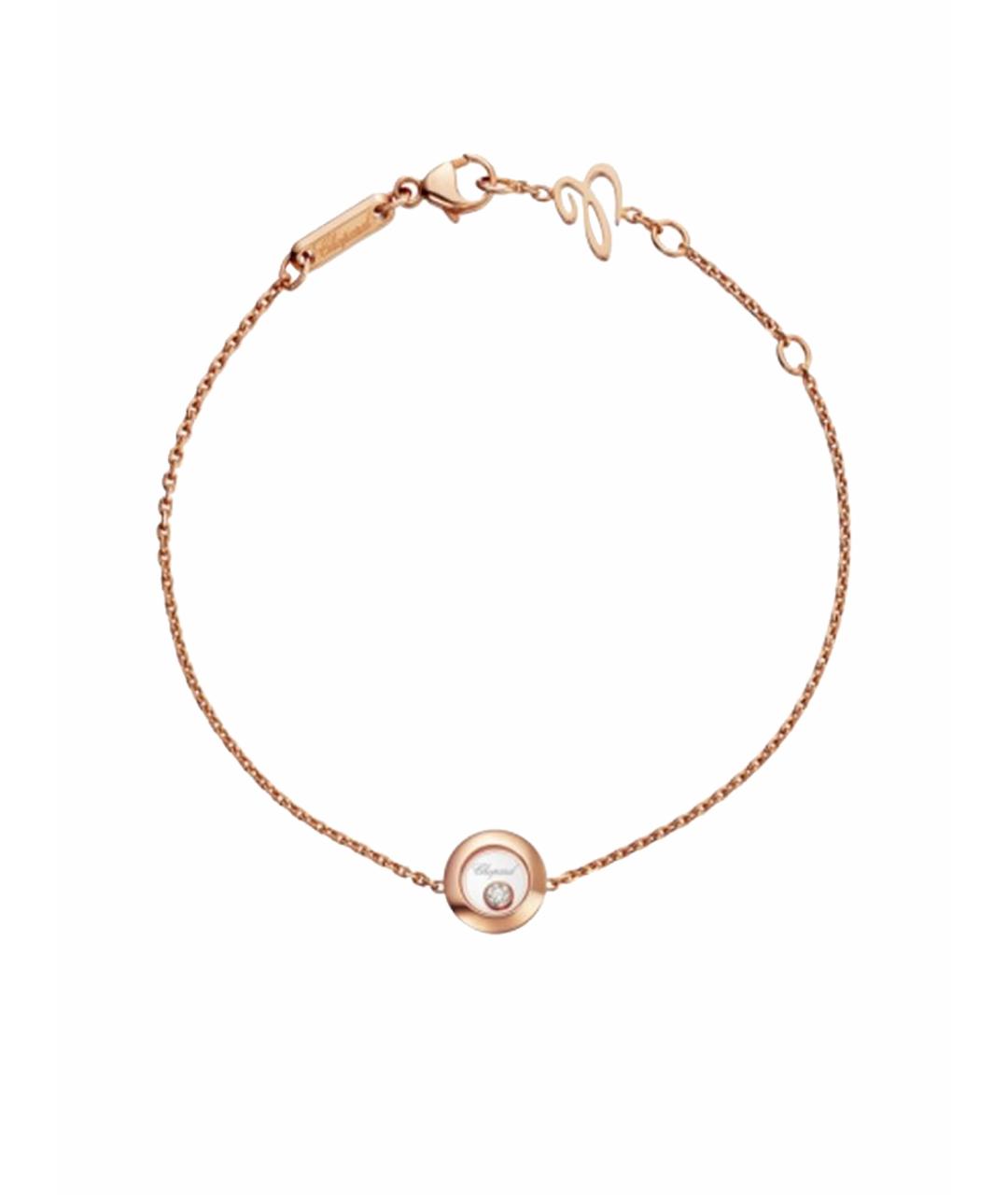 CHOPARD Розовый браслет из розового золота, фото 1