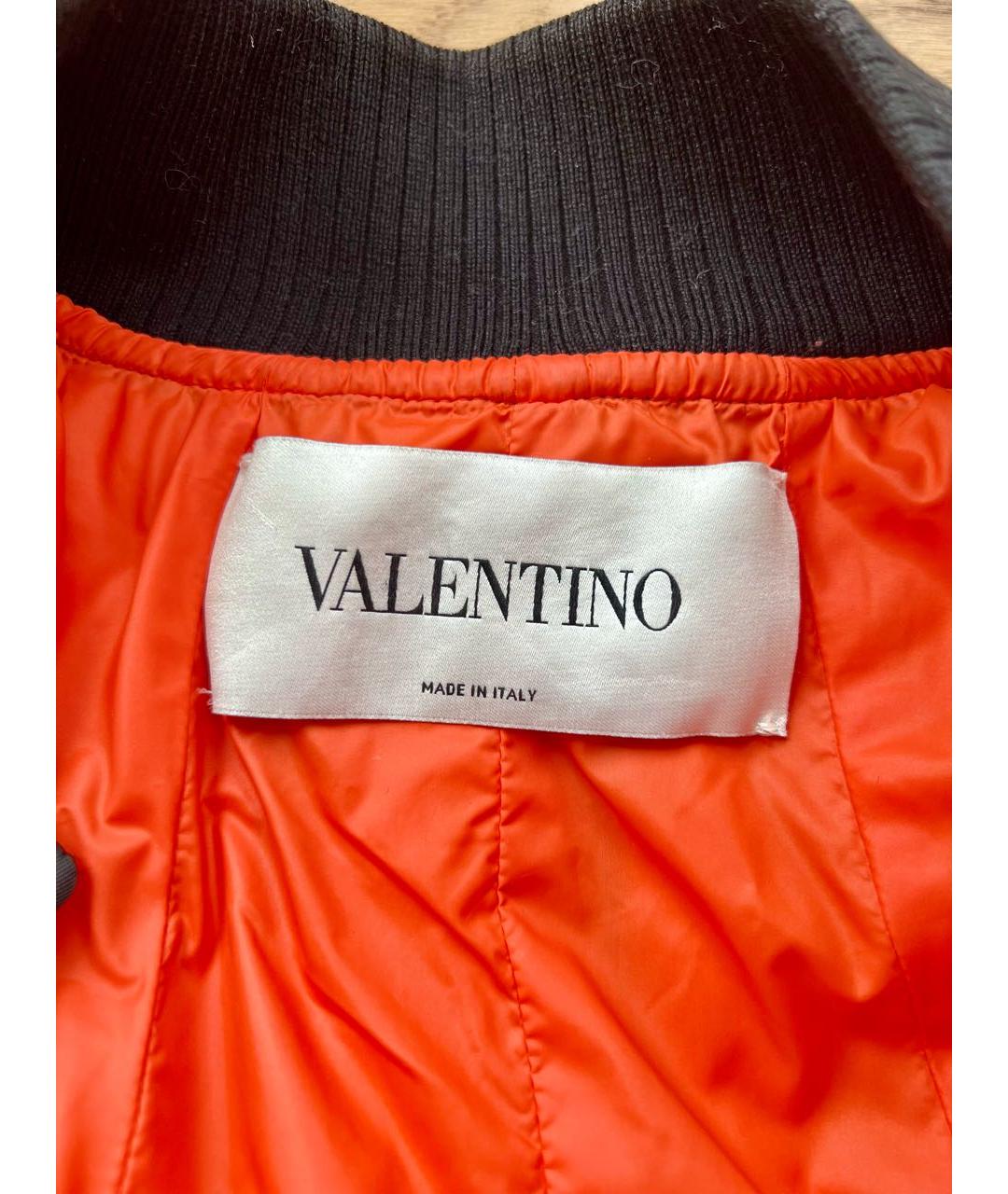 VALENTINO Черная полиамидовая куртка, фото 5