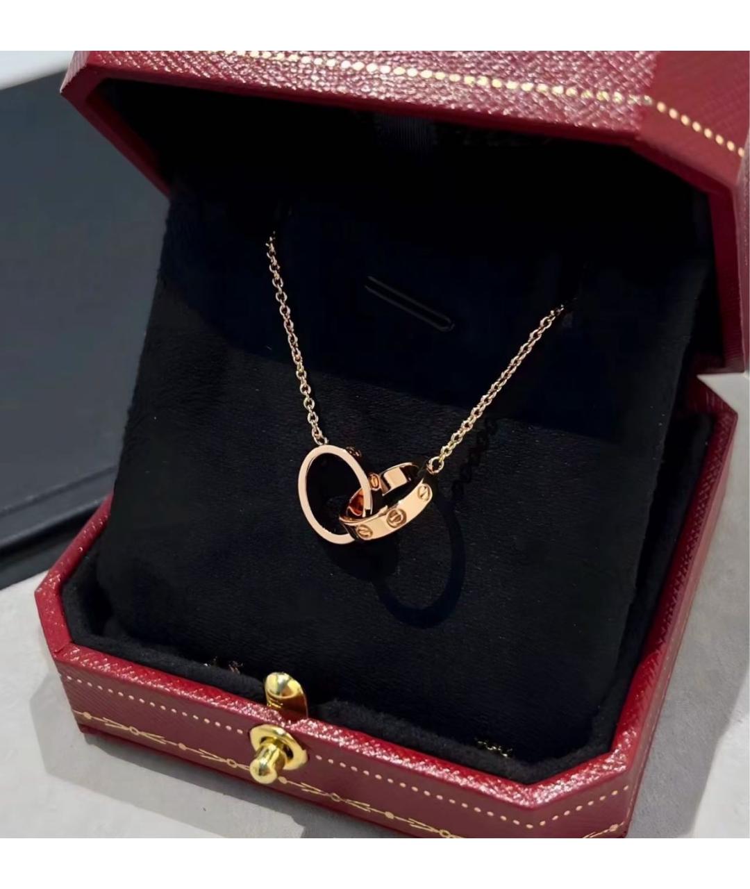 CARTIER Розовая подвеска из розового золота, фото 2