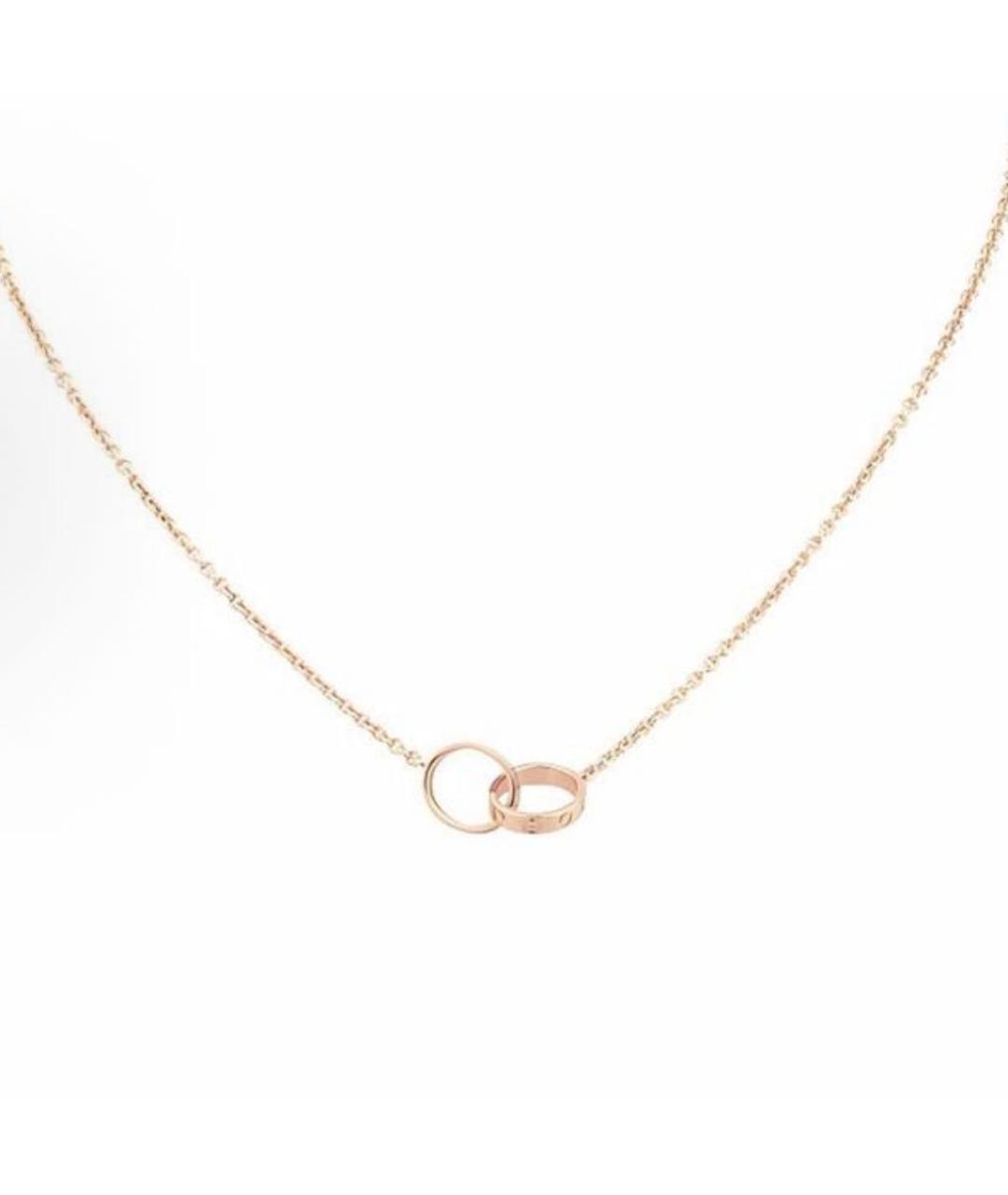 CARTIER Розовая подвеска из розового золота, фото 4