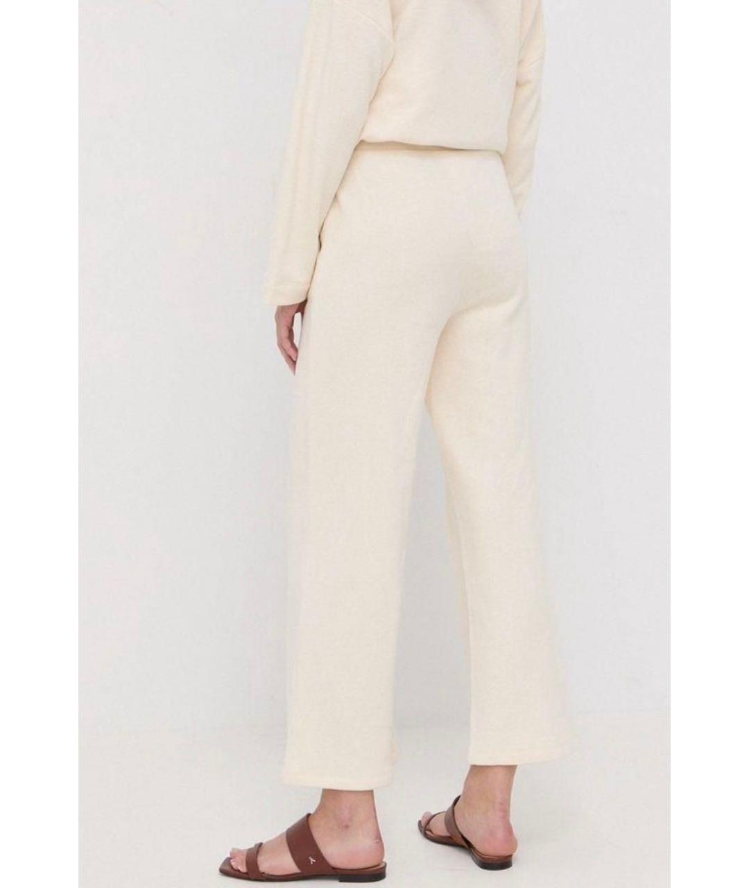 MAX MARA Бежевый льняной костюм с брюками, фото 6