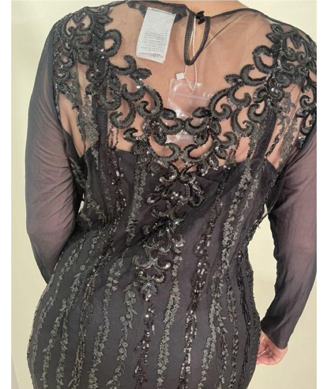 MAX MARA Черное вечернее платье, фото 2