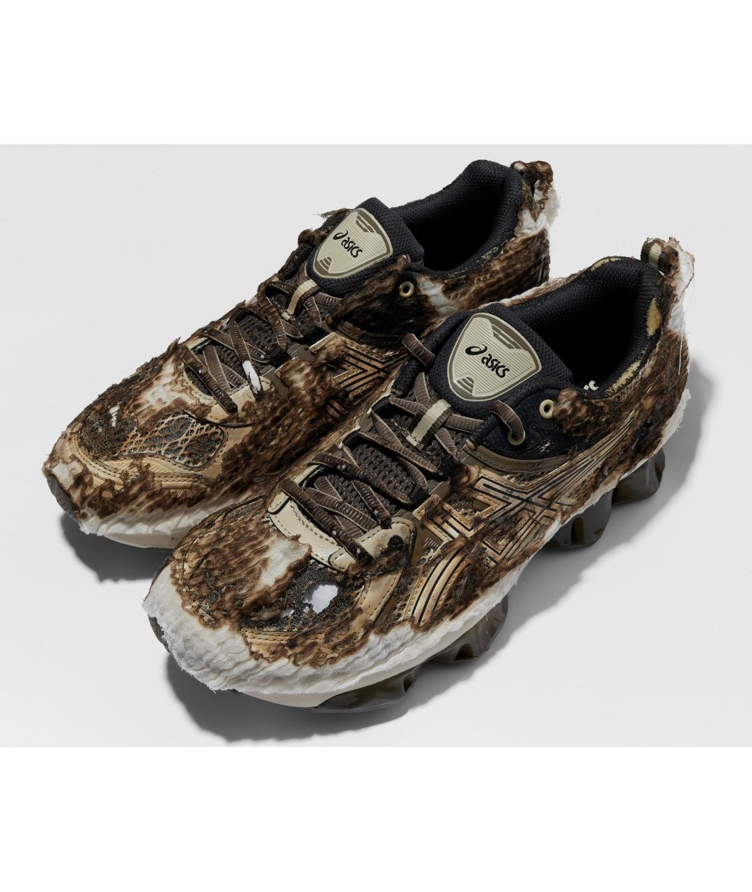 ASICS Коричневые высокие кроссовки / кеды, фото 3