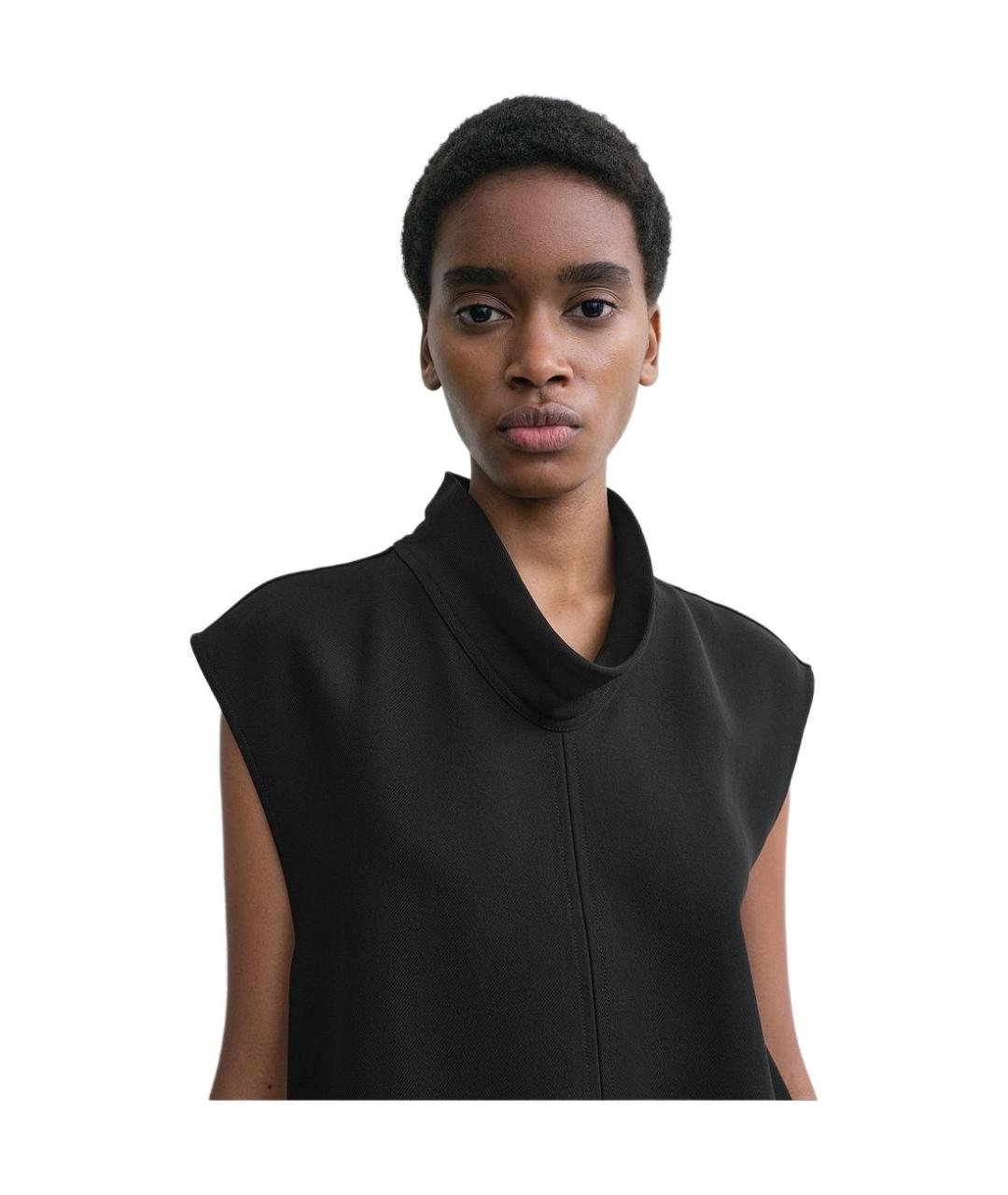 TOTEME Черная футболка, фото 5