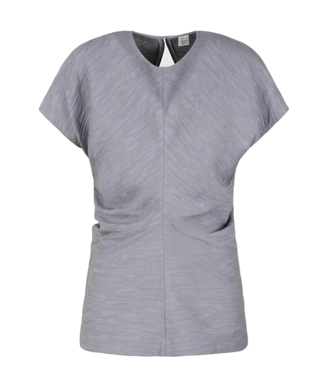 TOTEME Серая футболка, фото 1