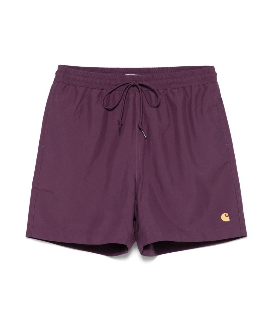 CARHARTT WIP Бордовые полиэстеровые плавки, фото 1