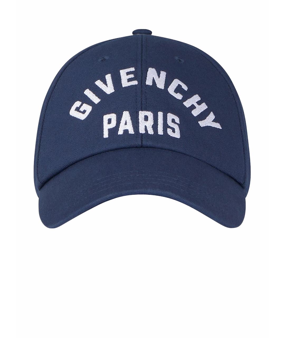 GIVENCHY Синяя хлопковая кепка/бейсболка, фото 1