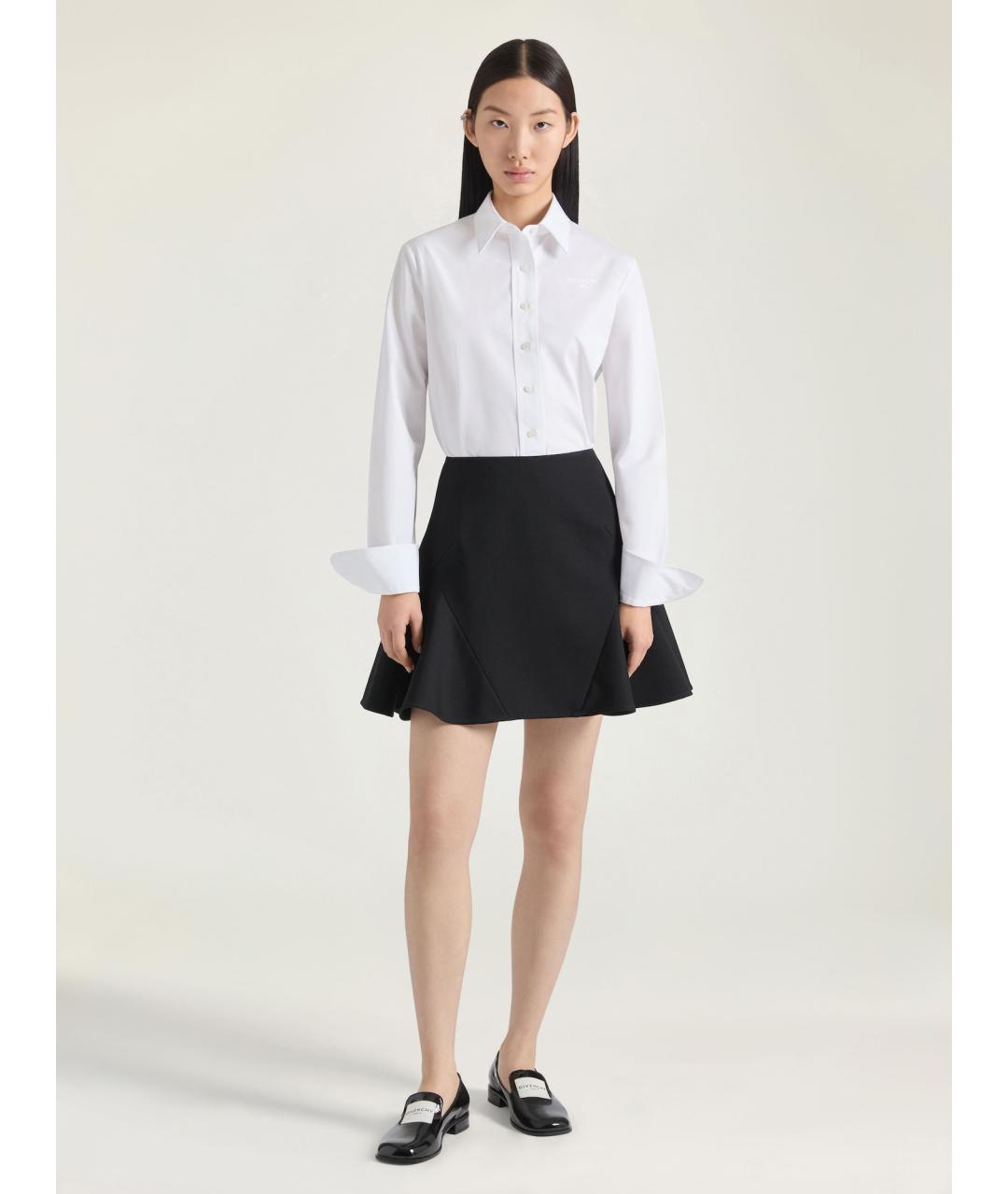 GIVENCHY Белая хлопковая рубашка, фото 2