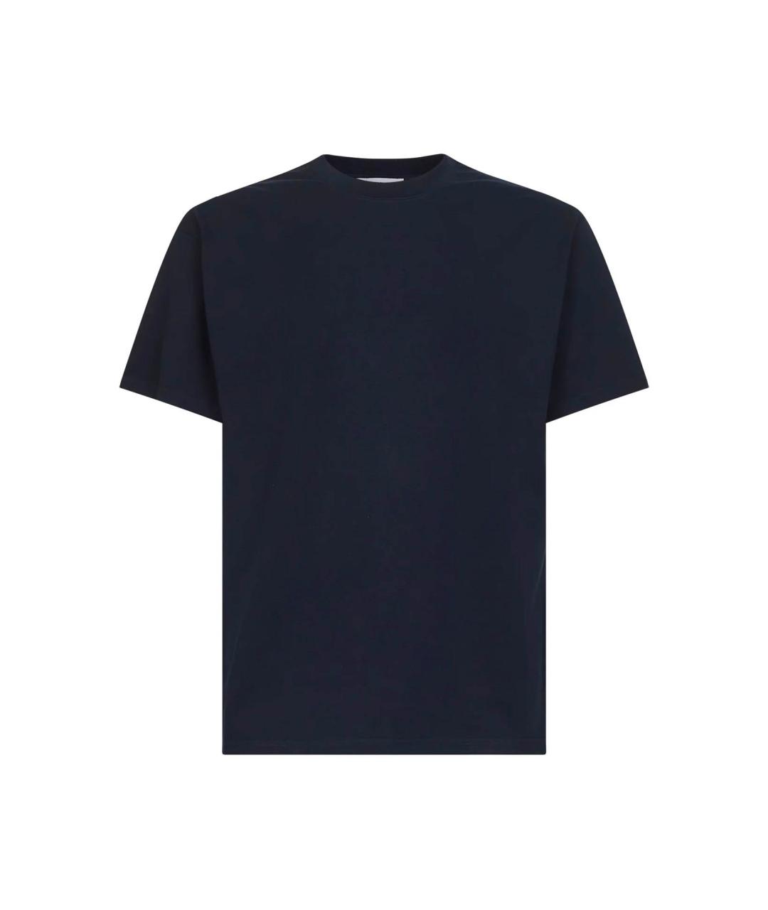 GIVENCHY Темно-синяя хлопковая футболка, фото 1