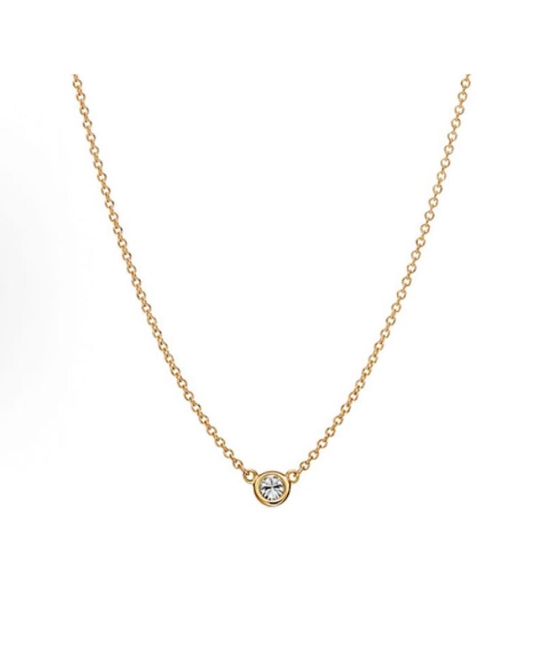 TIFFANY&CO Золотое колье из желтого золота, фото 4