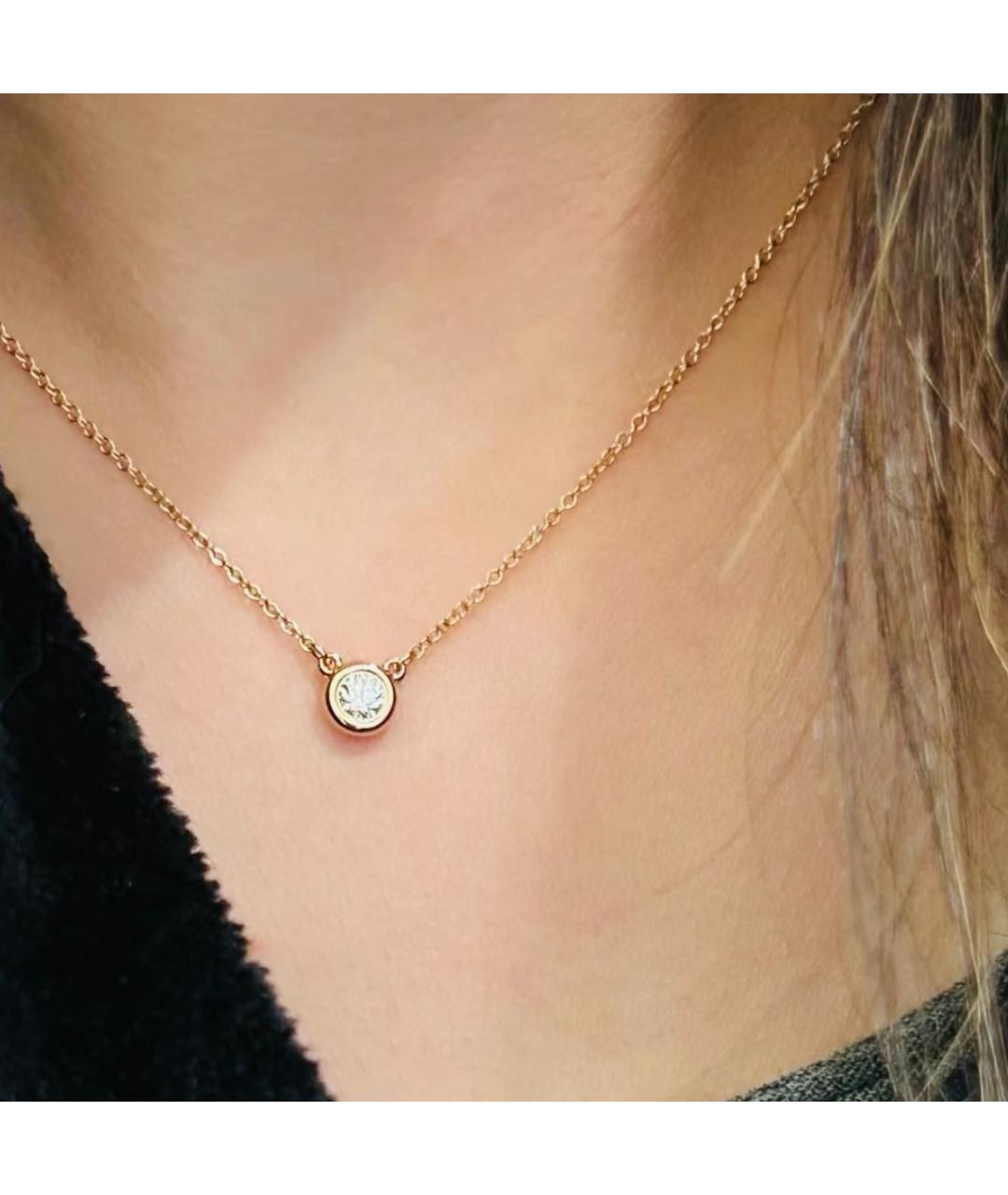 TIFFANY&CO Золотое колье из желтого золота, фото 2