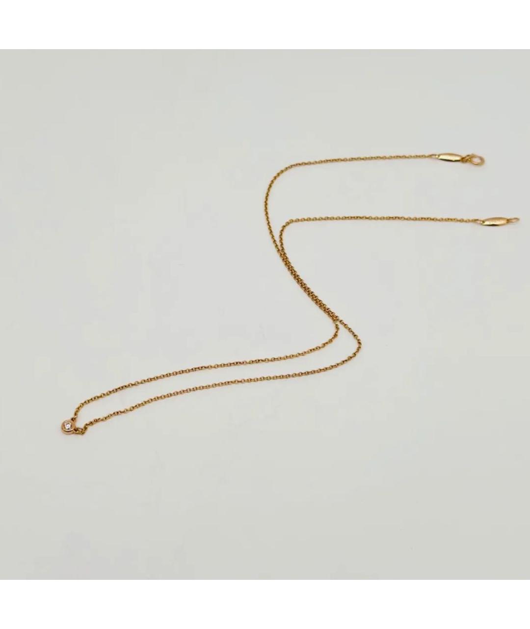 TIFFANY&CO Золотое колье из желтого золота, фото 4