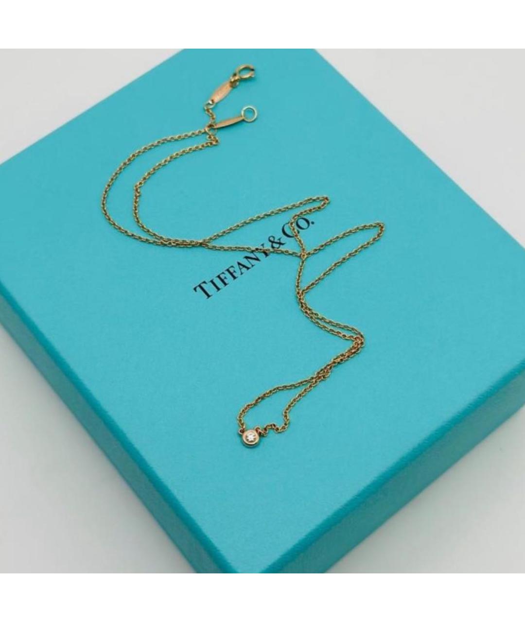 TIFFANY&CO Золотое колье из желтого золота, фото 3