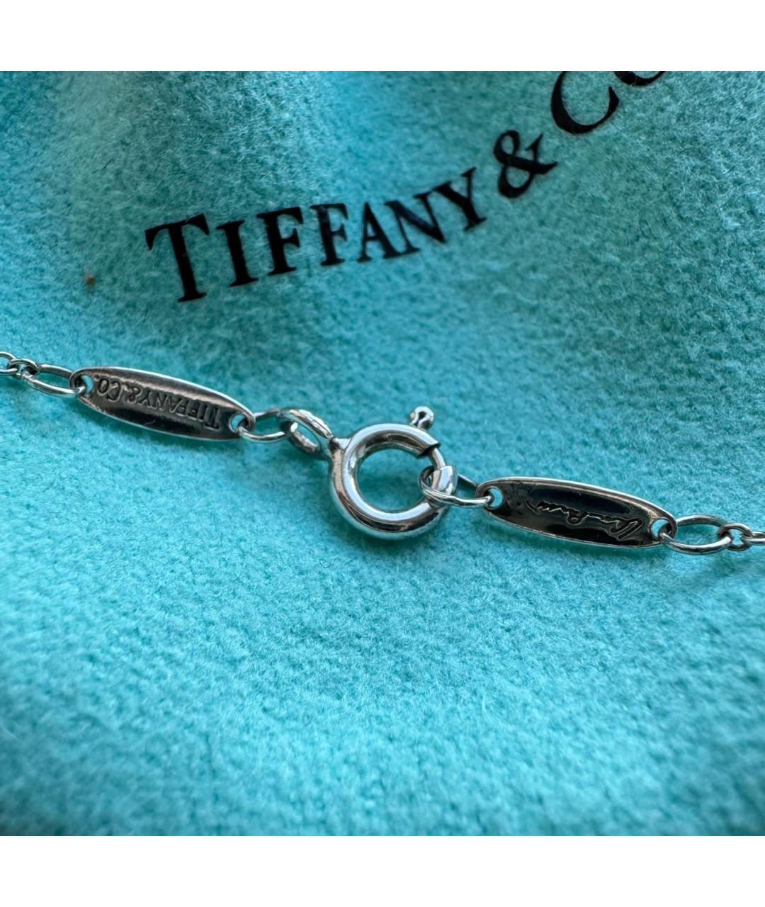 TIFFANY&CO Серебряное серебряное колье, фото 6
