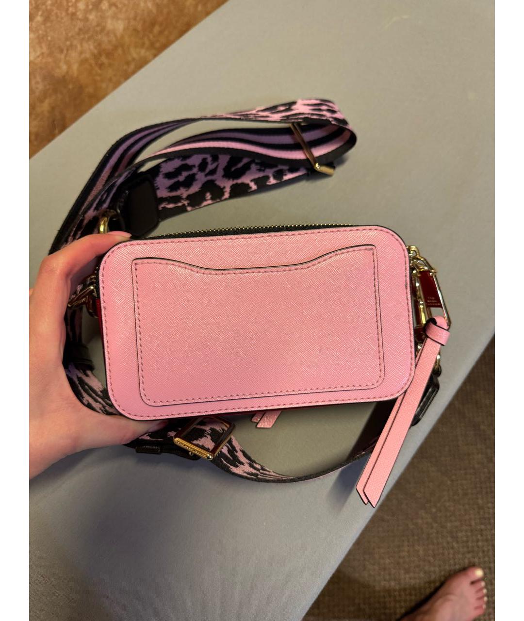 MARC JACOBS Розовая сумка через плечо, фото 3