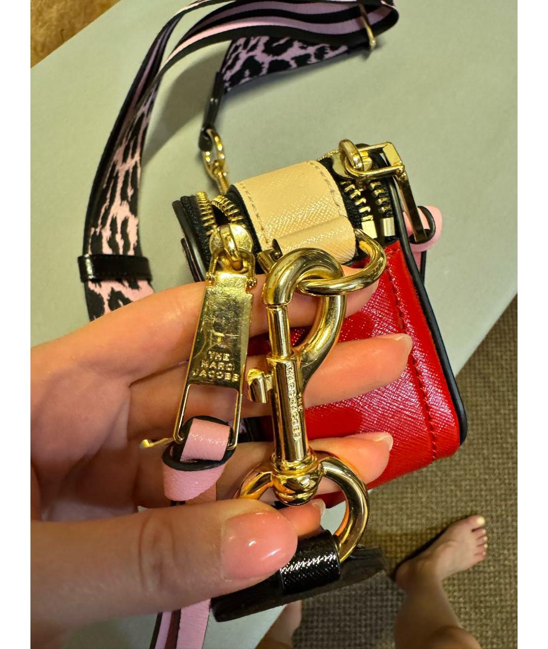 MARC JACOBS Розовая сумка через плечо, фото 7