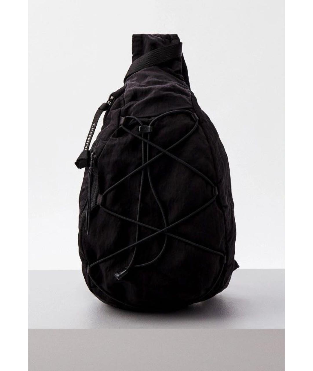 CP COMPANY Черный синтетический рюкзак, фото 5