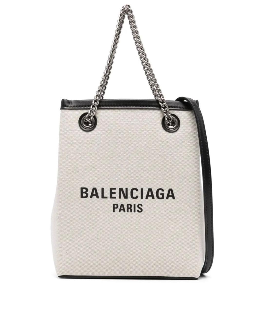 BALENCIAGA Бежевая сумка через плечо, фото 9